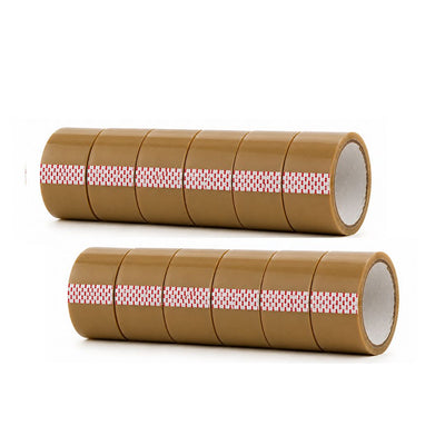 Brown Tape 2"x100y | Pack of 6 Pc