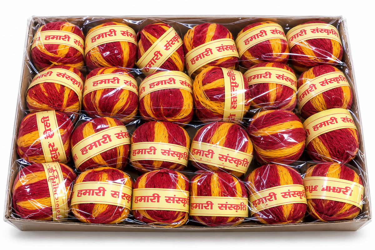 Kalawa (Mouli) Thread | Box of 24 Pc
