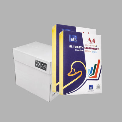 Photo Copy A4 Paper | Yellow 80gsm