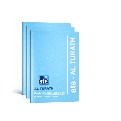 A4 Notebook Single Line LM | Pack of 6 Pc