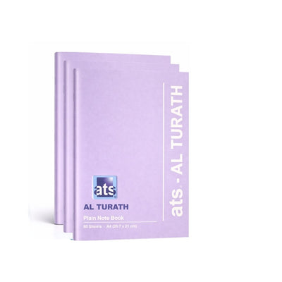 A4 Notebook Plain | Pack of 6 Pc