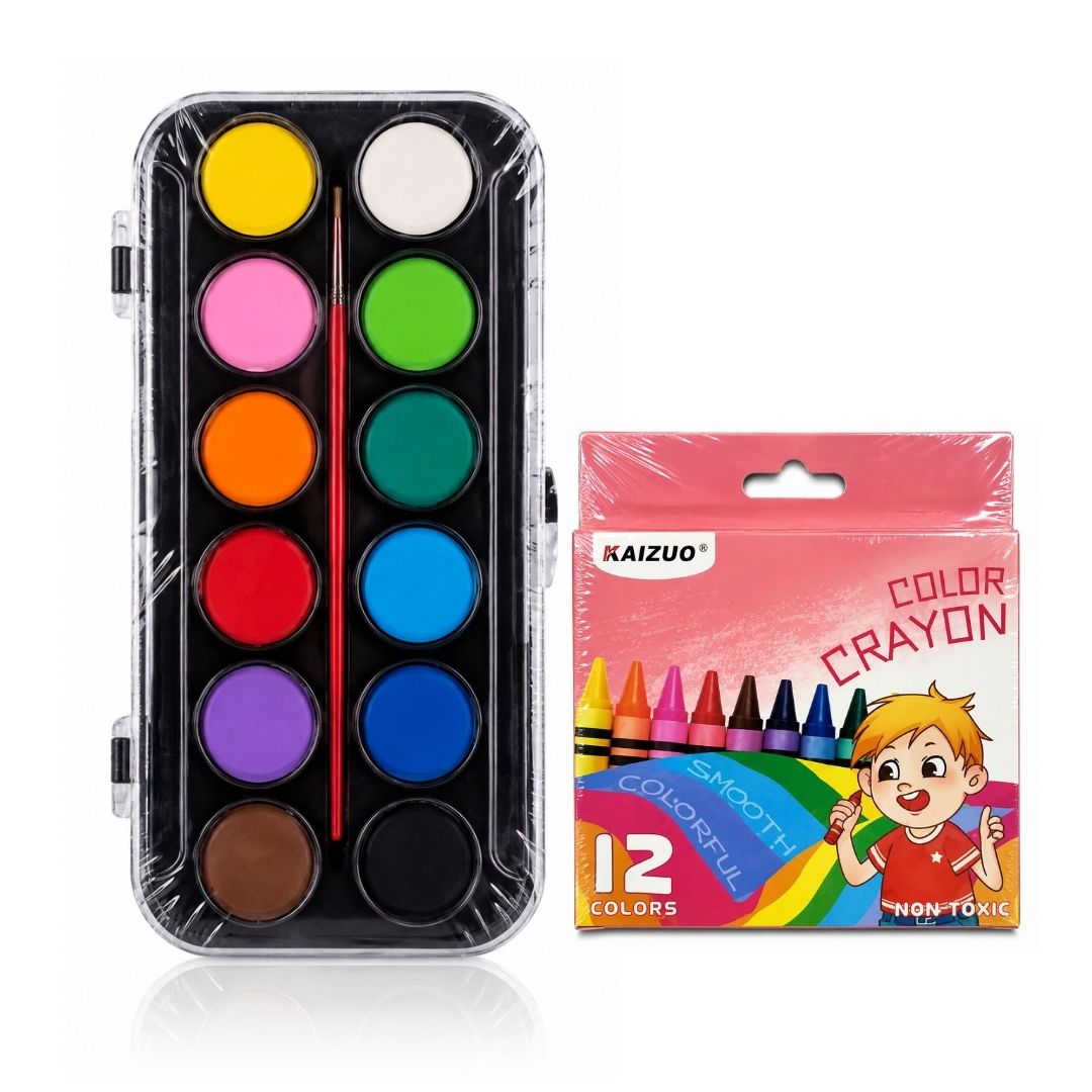 BTS ATS 12 Water Color | 12 Color Crayon