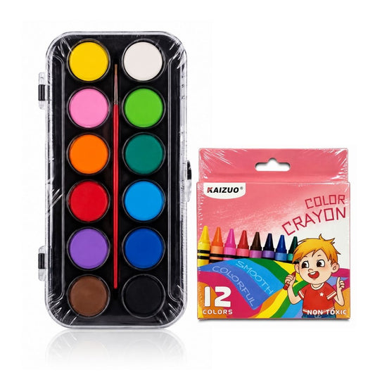 BTS ATS 12 Water Color | 12 Color Crayon